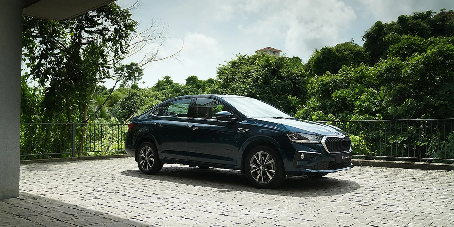 Skoda vs Volkswagen sales February 2026 India Kylaq Slavia Virtus Taigun analysis