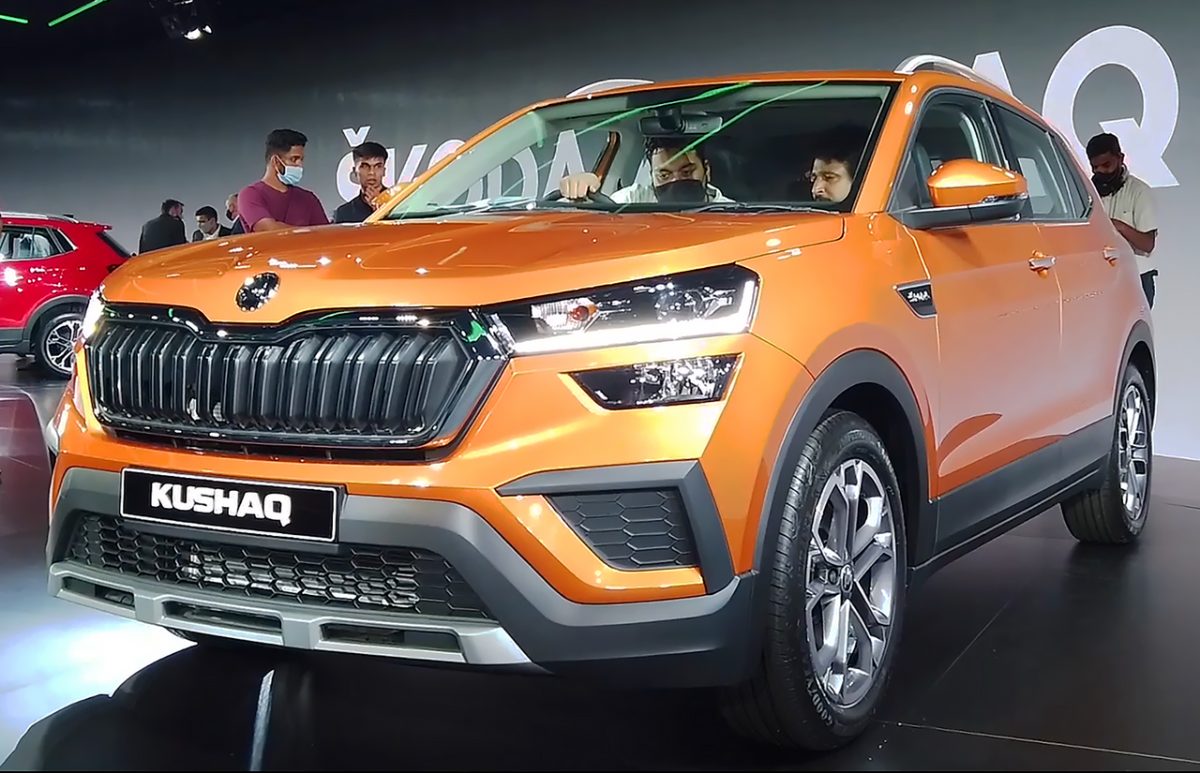 Skoda Kushaq compact SUV, exterior photo 1